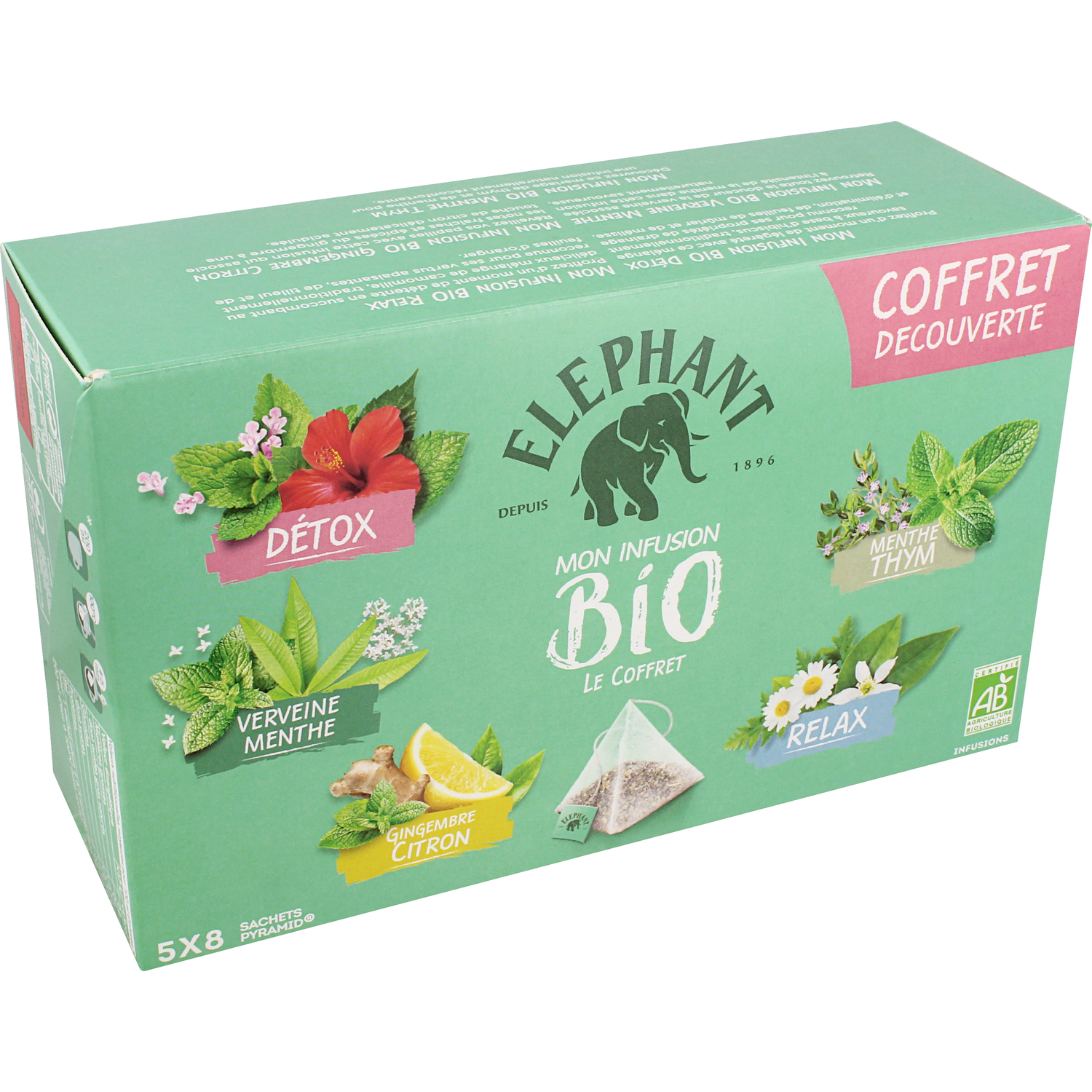 Mon Infusion Bio Detox d'Elephant de Elephant