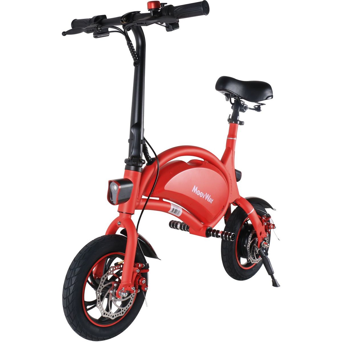 MOOVWAY Draisienne lectrique E Moov Rouge pas cher Auchan.fr