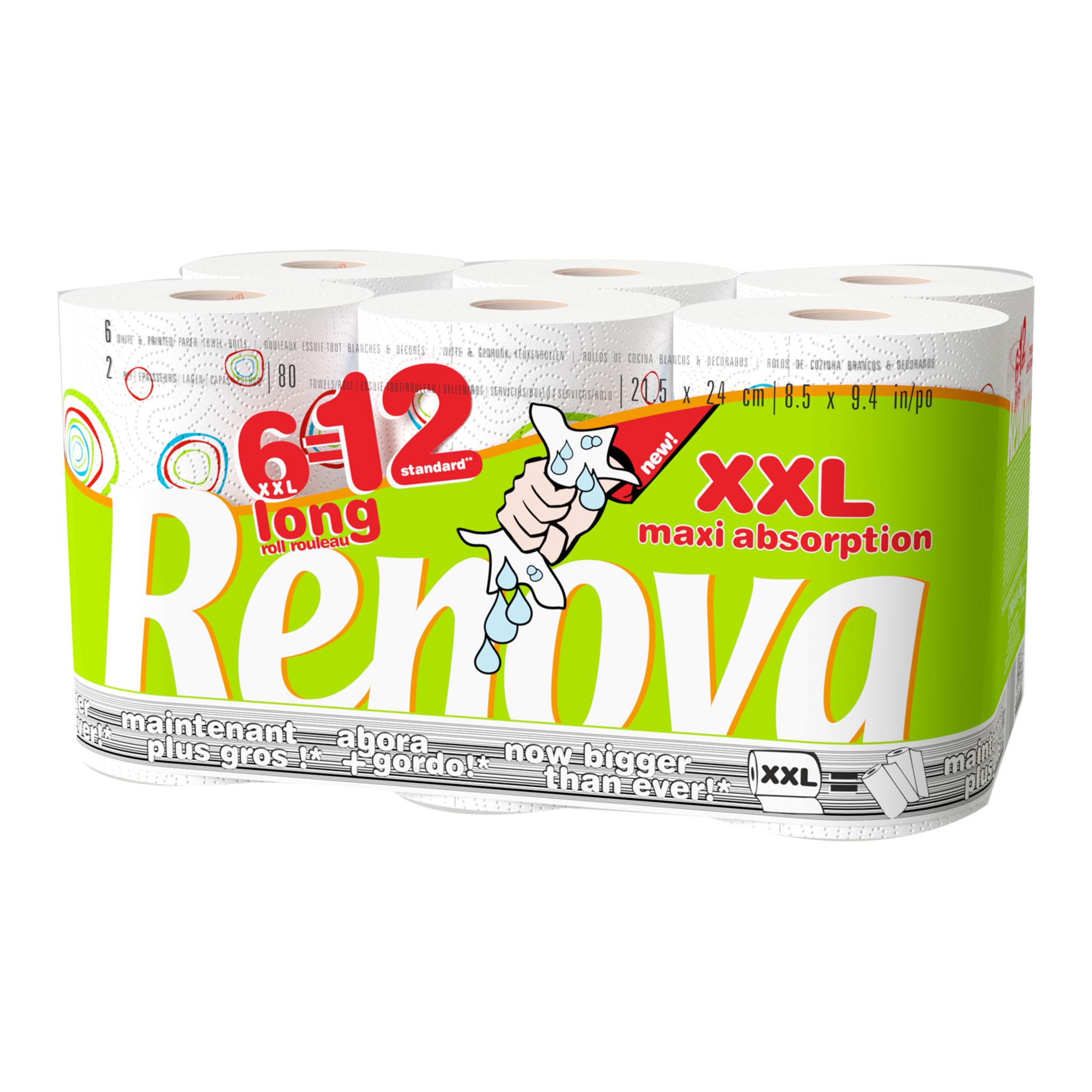 RENOVA, Essuie-tout Renova Recycled XXL