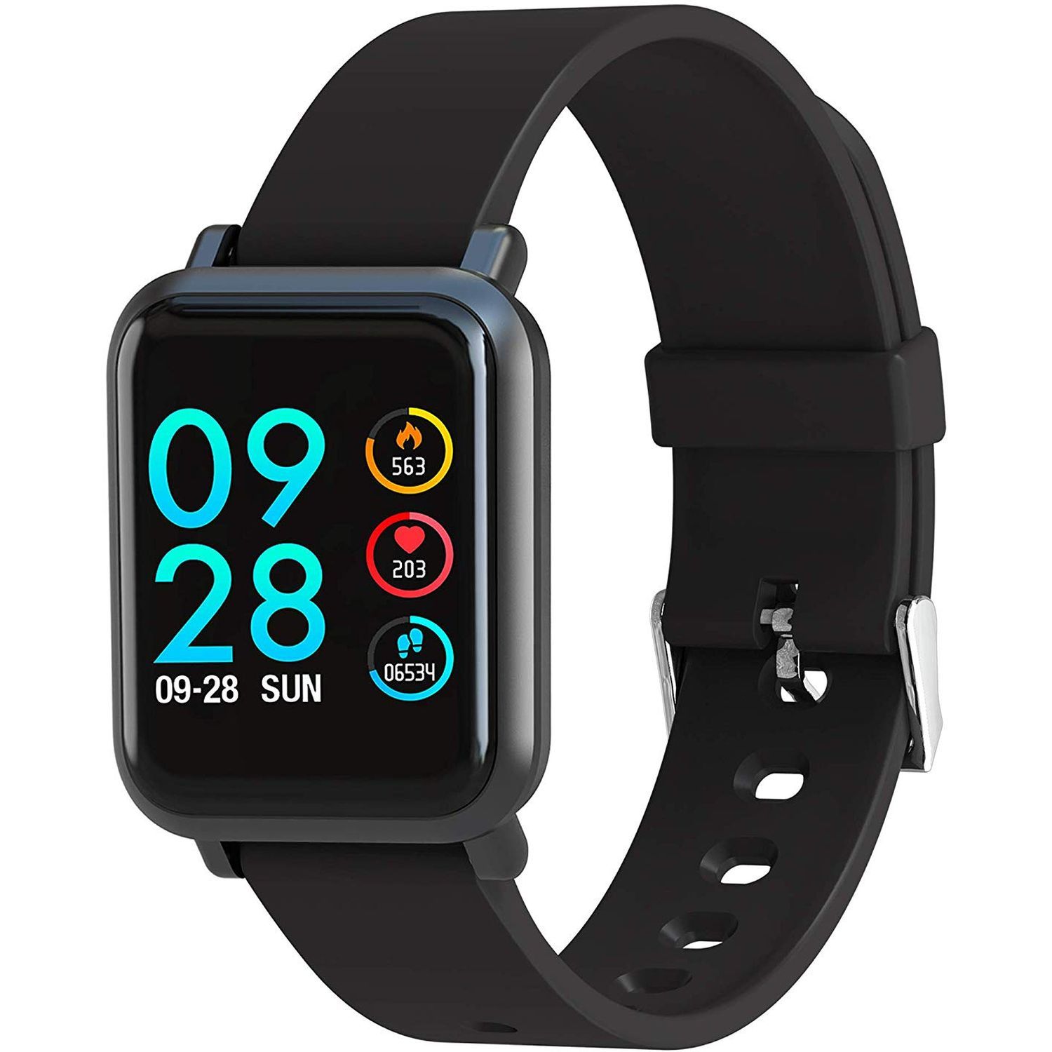 ABYX Tracker d activit Montre FIT TOUCH Bluetooth Noir pas