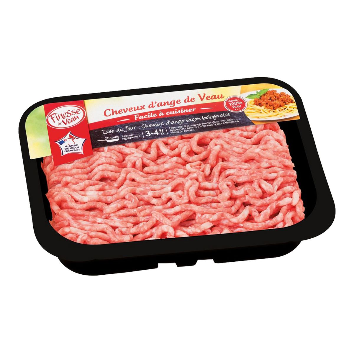 Finesse de veau cheveux d'ange vrac 370g pas cher à prix auchan