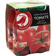 AUCHAN Pur jus de tomate bouteilles 4X20cl