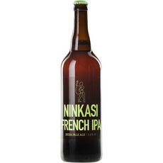 NINKASI Bière blonde french IPA artisanale de Lyon 5,4% 75cl