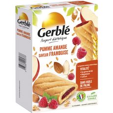 Gerble Biscuits Fourres Pomme Amande Saveur Framboise Sachets Individuels 10 Biscuits 0g Pas Cher A Prix Auchan