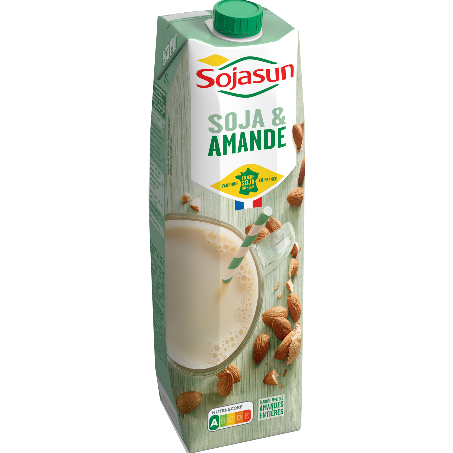 Boisson au lait de soja amande et datte