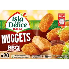 ISLA DELICE Isla Délice Nuggets barbecue 400g 20 pièces 400g