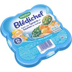 Bledina Bledichef Puree Aux Epinards Et Saumon 230g Des 12 Mois Pas Cher A Prix Auchan