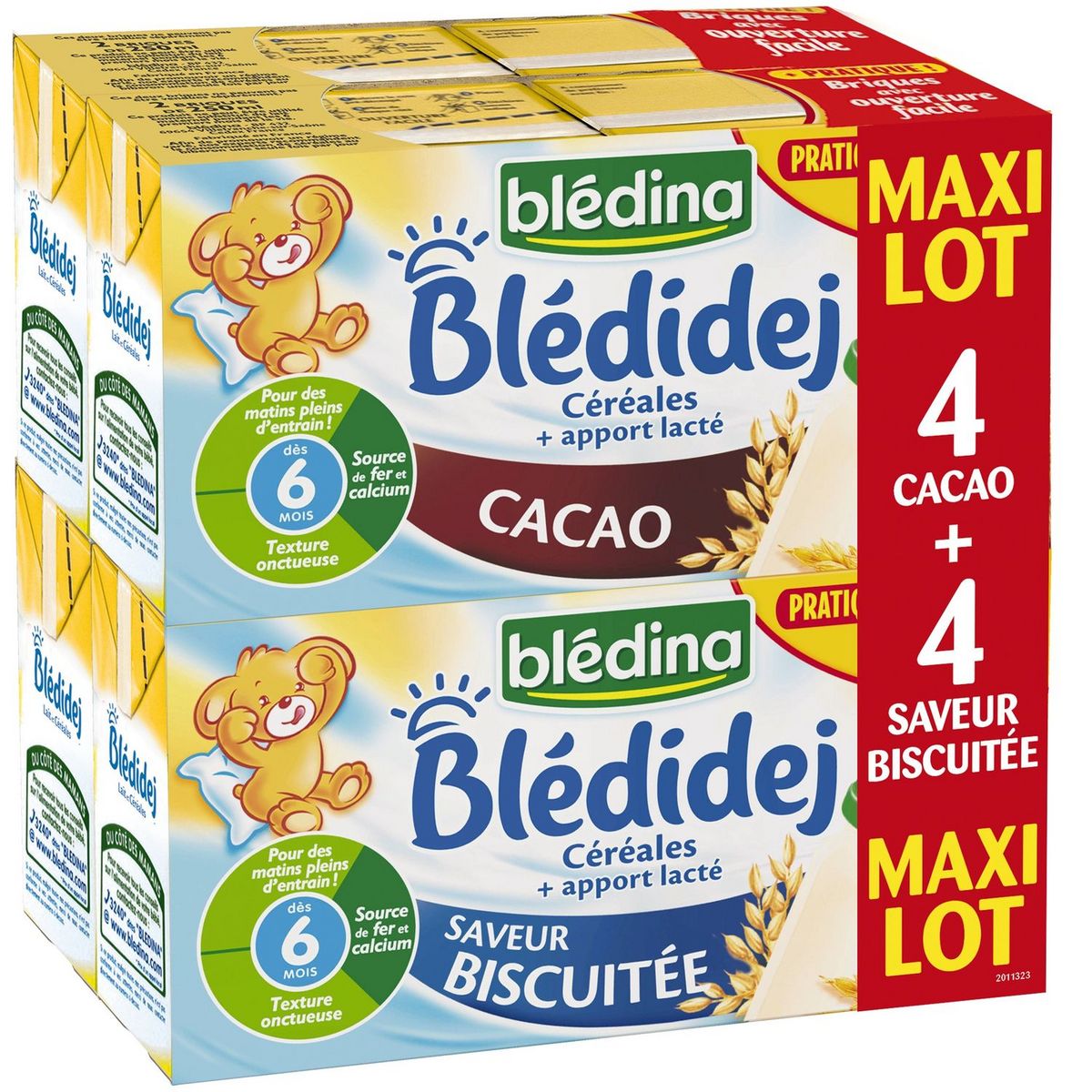 Blédidej Cacao - Petit Déjeuner Bébé dès 6 mois