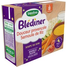 Bledina Blediner Douceur Provencale De Legumes 2x25cl Des 8 Mois Pas Cher A Prix Auchan