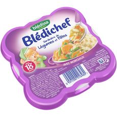 Bledina Bledichef Assiettes Legumes Viandes Des 15 Mois 2x230g 2x250g Pas Cher A Prix Auchan