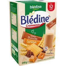 Bledina Bledine Dosette Caramel Choco En Poudre Des 12 Mois Pas Cher A Prix Auchan