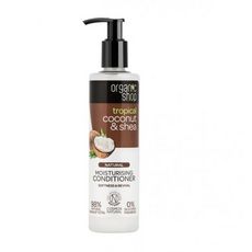 ORGANIC SHOP Après-shampooing hydratant coco karité cheveux ternes cassants 280ml