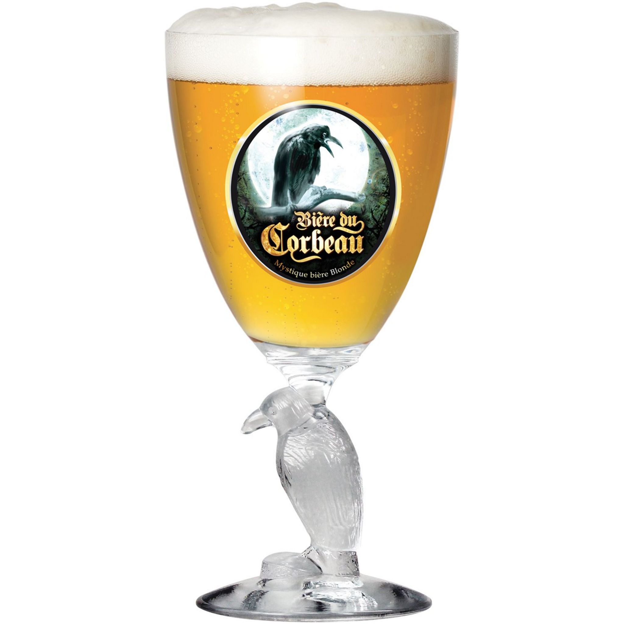 CORBEAU Corbeau verre à bière 33cl pas cher 