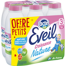 Lactel Eveil 3 Lait De Croissance Liquide Des 10 Mois 6x1l Pas Cher A Prix Auchan