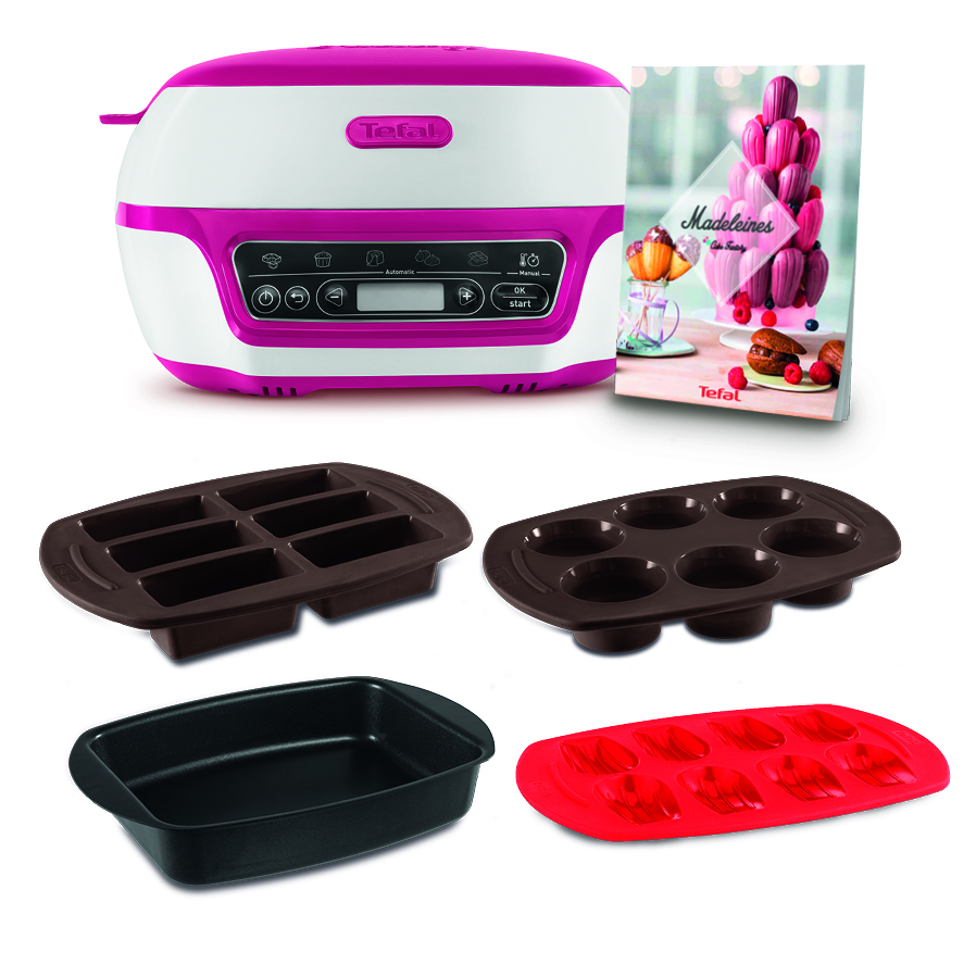 TEFAL Machine à gâteaux - Cake Factory KD801811 pas cher 