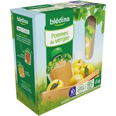 Bledina Bledina Gourde Compote Pommes Du Verger 4x90g Des 10 Mois Pas Cher A Prix Auchan