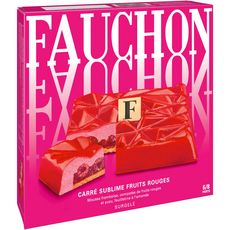 Fauchon Fauchon Mousse Carre Sublime Aux Fruits Rouges 6 8 Parts 455g 6 8 Parts 455g Pas Cher A Prix Auchan