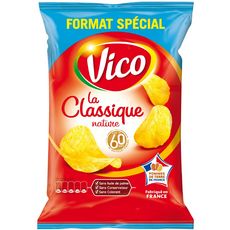 VICO Chips nature classique sans huile de palme ni conservateur 300g