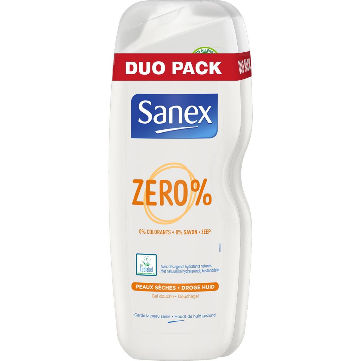 SANEX Sanex Zéro% gel douche écologique peaux sèches 2x750ml 2x750ml