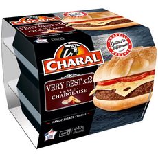 CHARAL Very Best Burger race Charolaise  2 pièces  440g