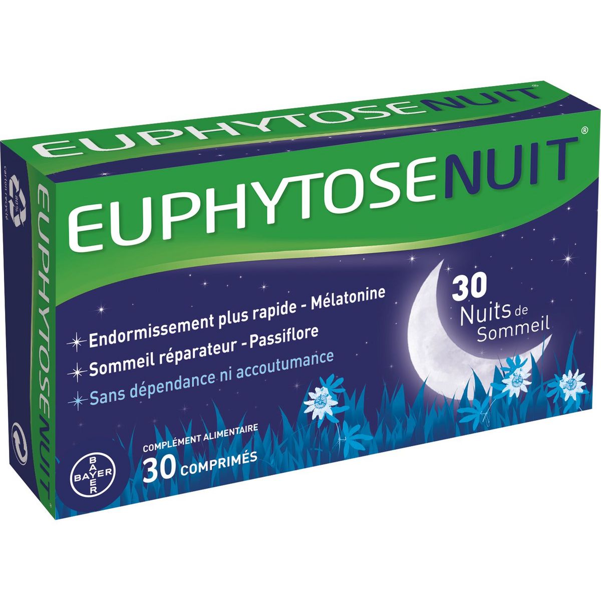 EUPHYTOSE Nuit Comprimés aide au sommeil pas cher 