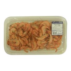 crevettes entières cuites 30/40 barquette 750g