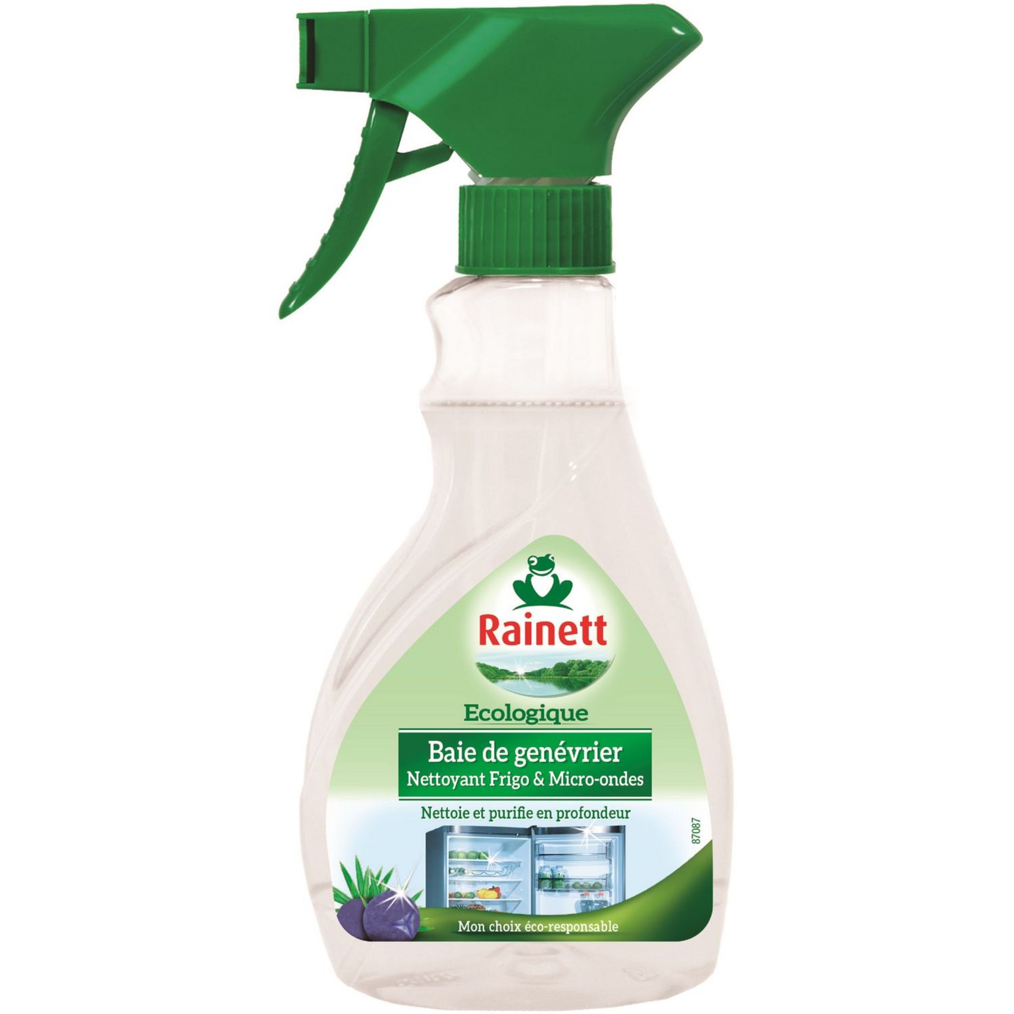RAINETT Rainett nettoyant frigo et micro-ondes genévrier spray 300ml pas  cher 