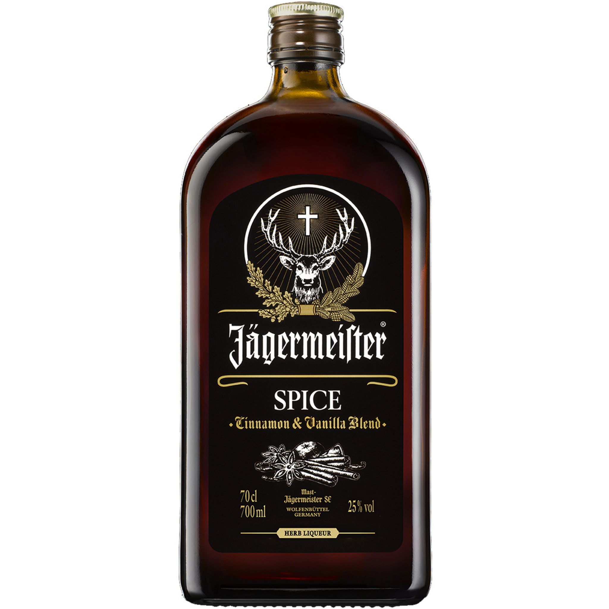 JAGERMEISTER Jagermeister Liqueur de plantes goût cannelle et