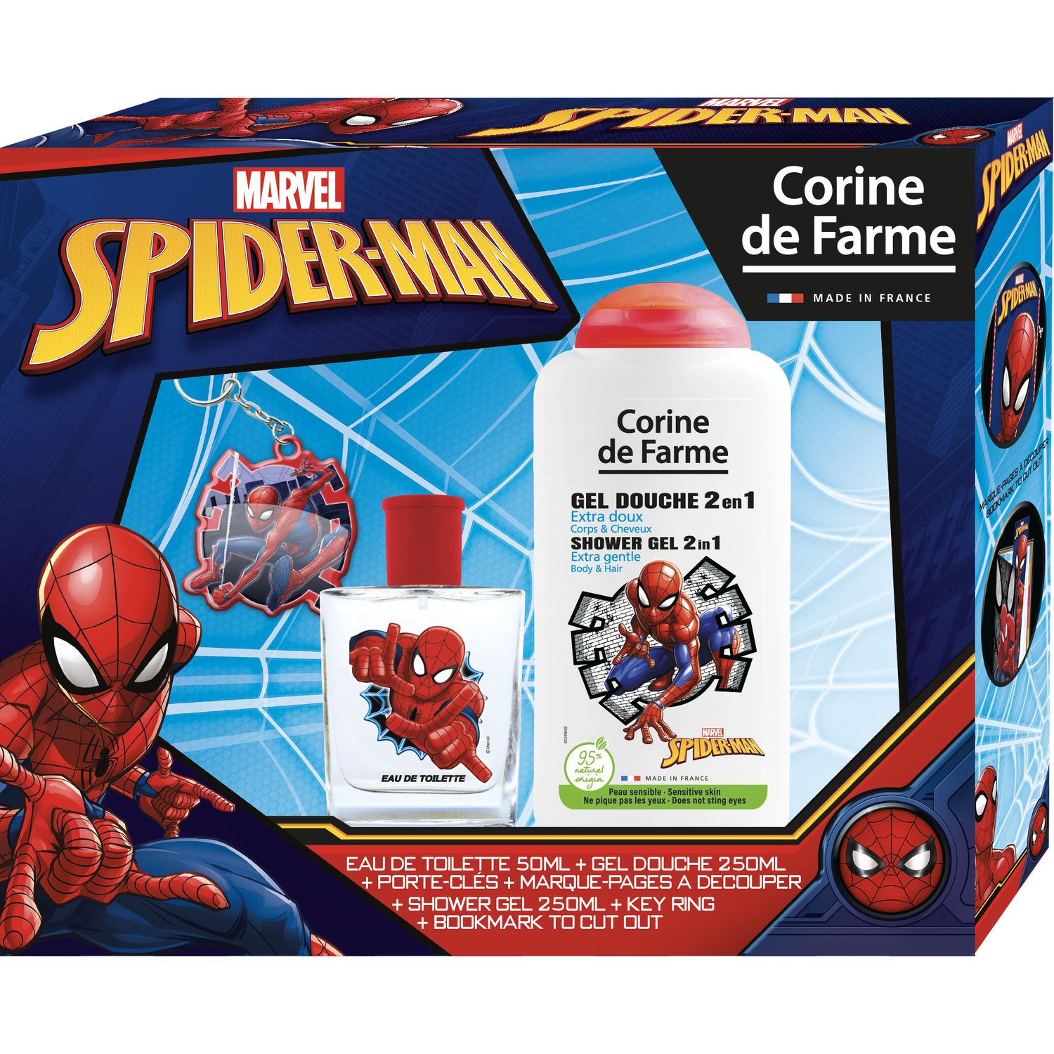 Eau de toilette garçon Spiderman parfum Enfant ***50ml***