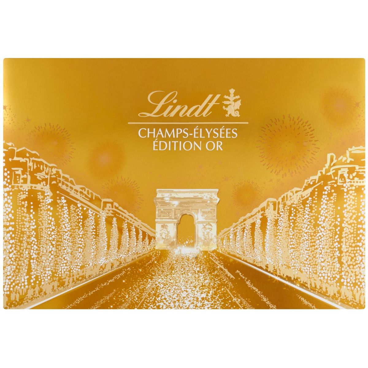 Boite de Chocolat assortiment Champs Elysées Lindt - Edition or ou