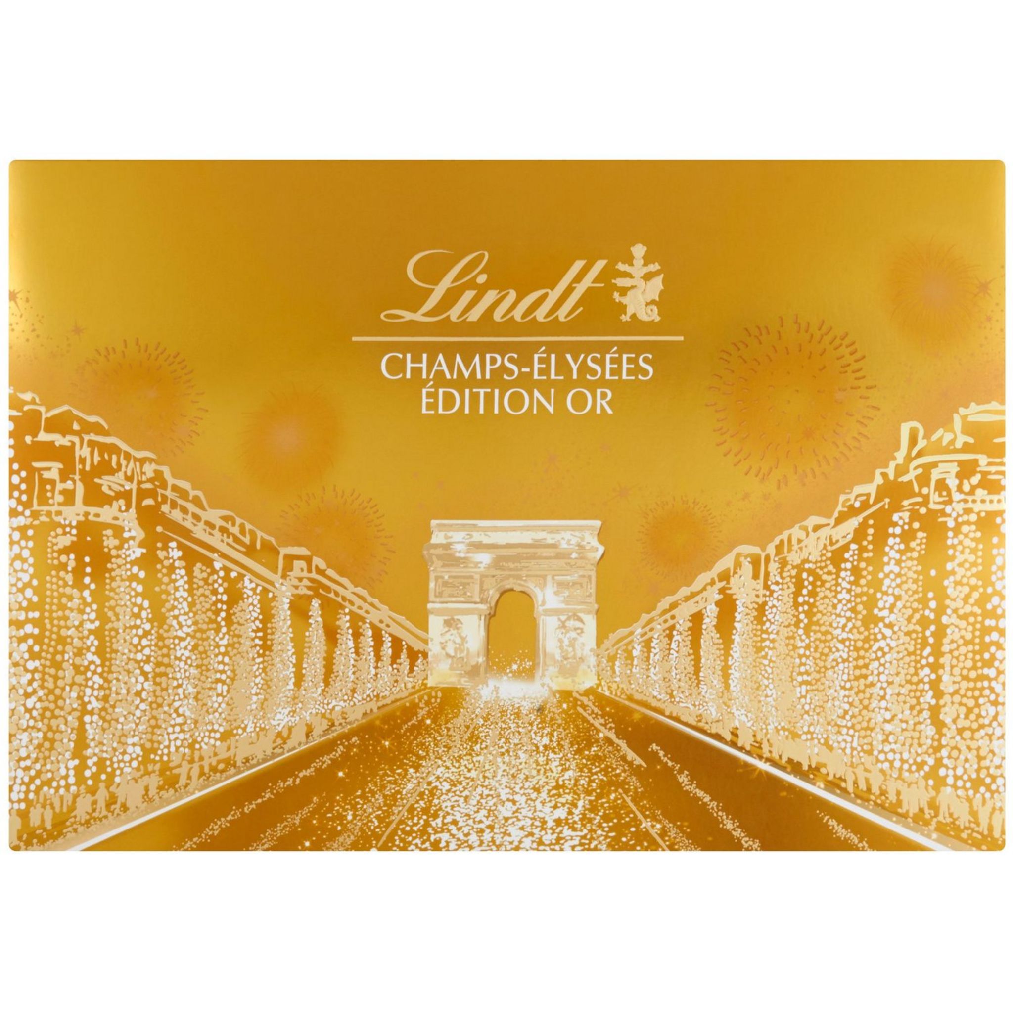 Chocolat Champs-Elysées EDITION OR LINDT : la boite de 468g à Prix