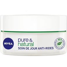 NIVEA Pure & Natural soin de jour anti-rides 50ml
