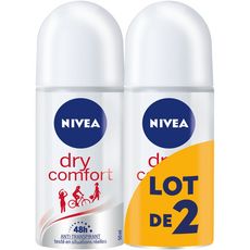 NIVEA Nivea déodorant fresh dry confort 2x50ml 2x50ml