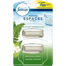 FEBREZE Recharge diffuseur continu rosée du matin 2 recharges pas