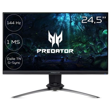 Ecran Pc Gaming Predator 253qpbmiprzx 24 5 Pouces Acer Pas Cher A Prix Auchan