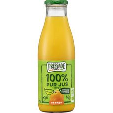 Pressade Jus D Orange Bio Bouteille Verre 75cl Pas Cher A Prix Auchan