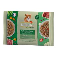 Nature Sachets Repas Patee A L Agneau Et Lapin Pour Chat Pas Cher A Prix Auchan