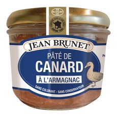 JEAN BRUNET Jean Brunet Terrine de canard à l'Armagnac 180g 180g