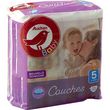 AUCHAN BABY Couches taille 5 (11-25kg) 23 couches