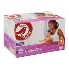 Auchan Baby Auchan Baby Couches Taille 3 4 9kg X96 96 Couches Pas Cher A Prix Auchan