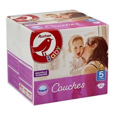 Auchan Baby Auchan Baby Couches Taille 5 11 25kg X44 44 Couches Pas Cher A Prix Auchan