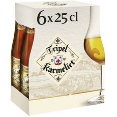 KARMELIET Bière blonde triple 8.4% bouteilles 6x25cl