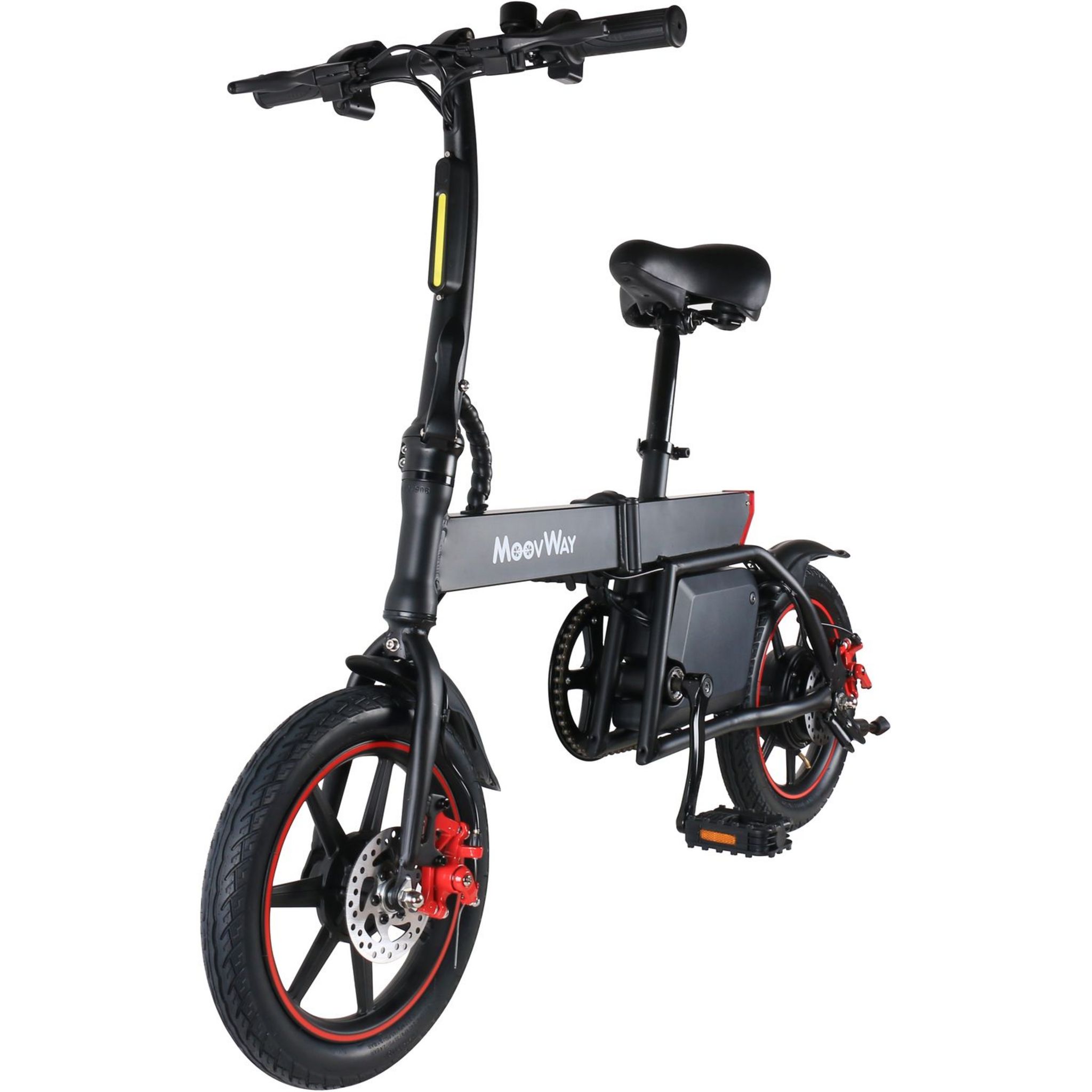 MOOVWAY Velo electrique B20 Noir pas cher Auchan