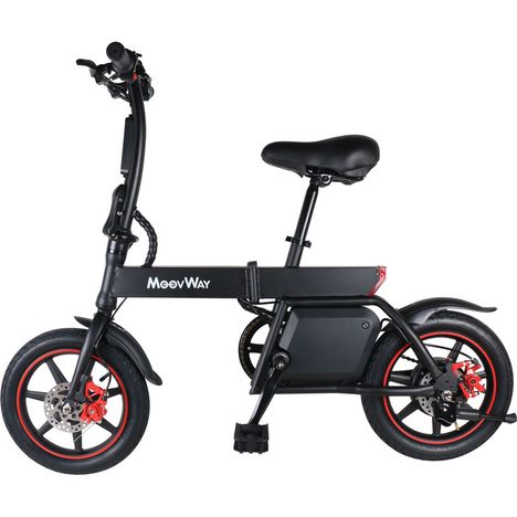 MOOVWAY Vélo électrique B20 Noir