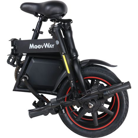 MOOVWAY Vélo électrique B20 Noir