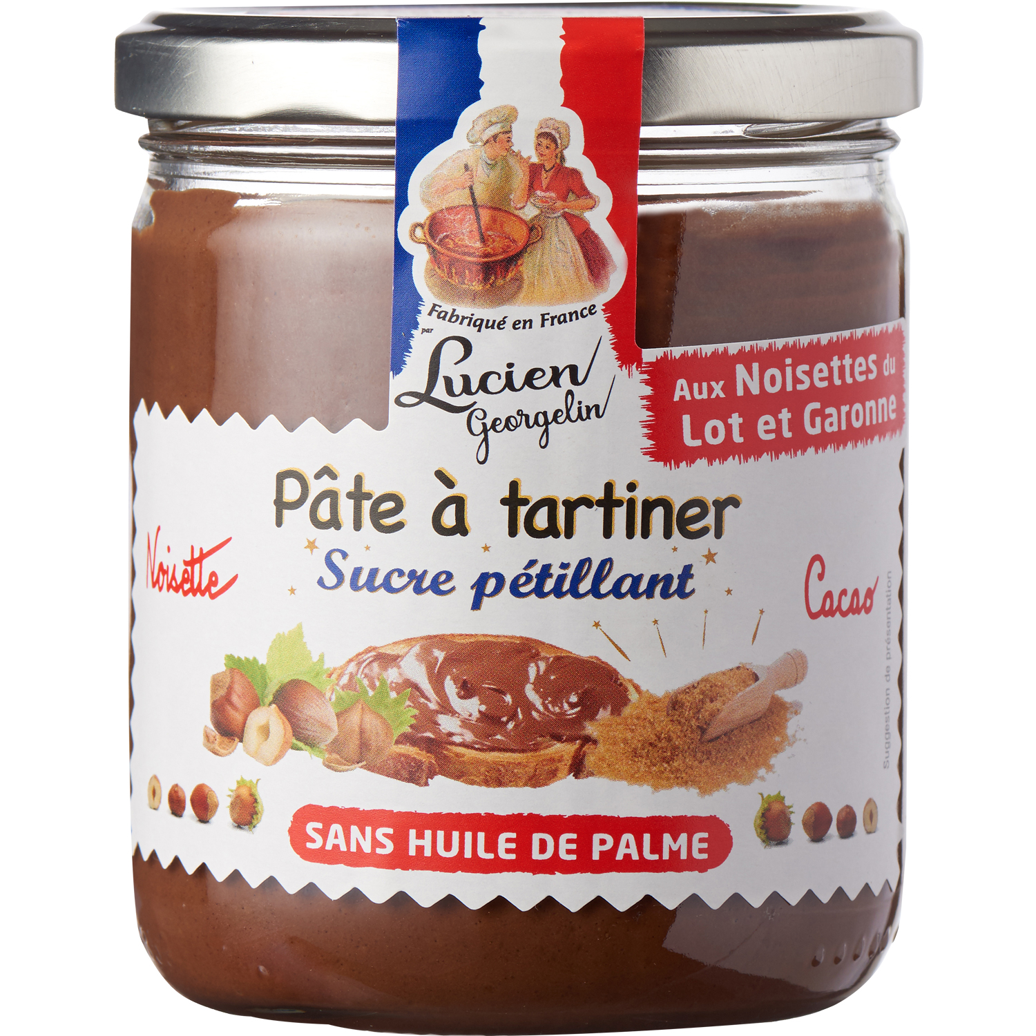 Pâte à Tartiner Lait Sucre Pétillant