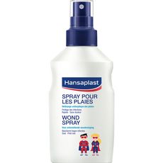 HANSAPLAST Spray nettoyant antiseptique pour les plaies 100ml