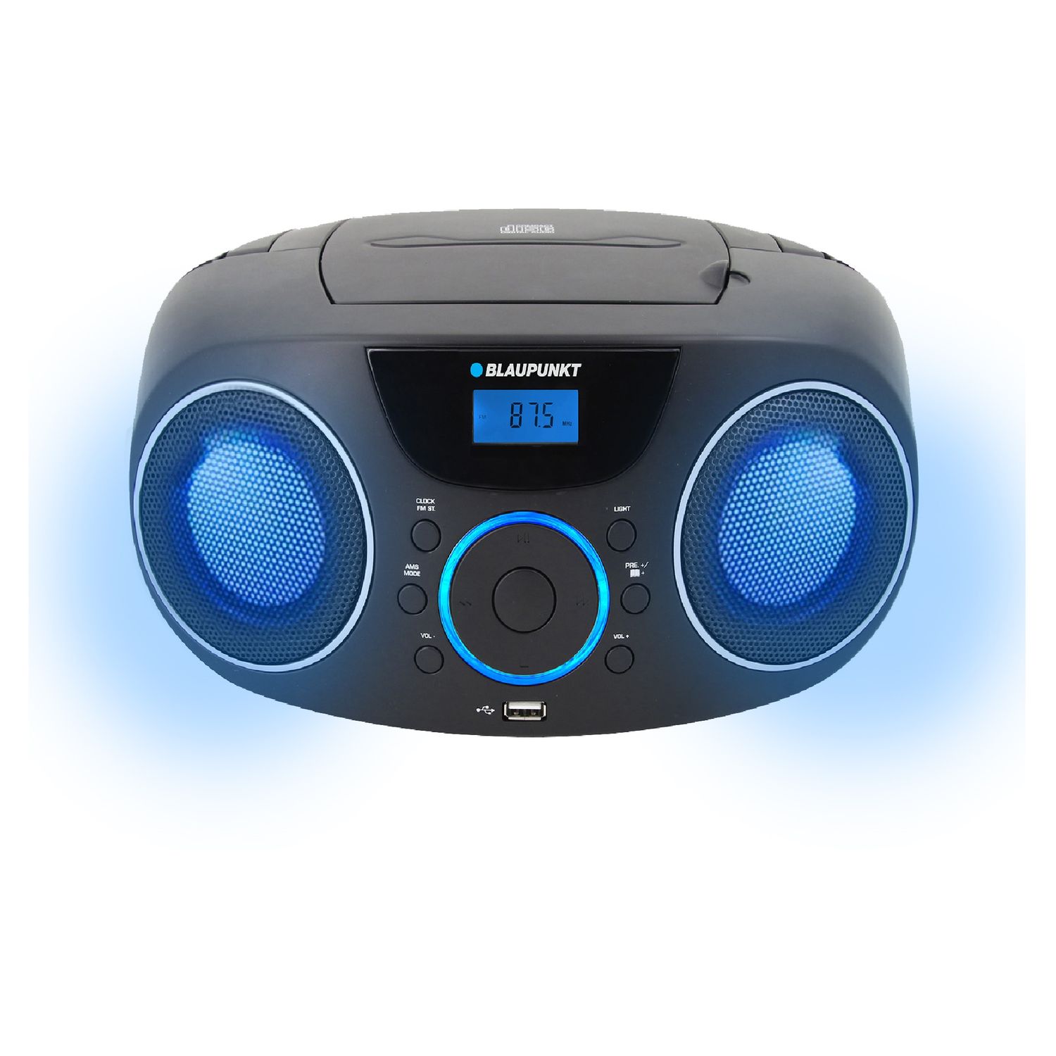 BLAUPUNKT Radio CD Bluetooth - Noir - Boombox BLP8730 pas cher ...
