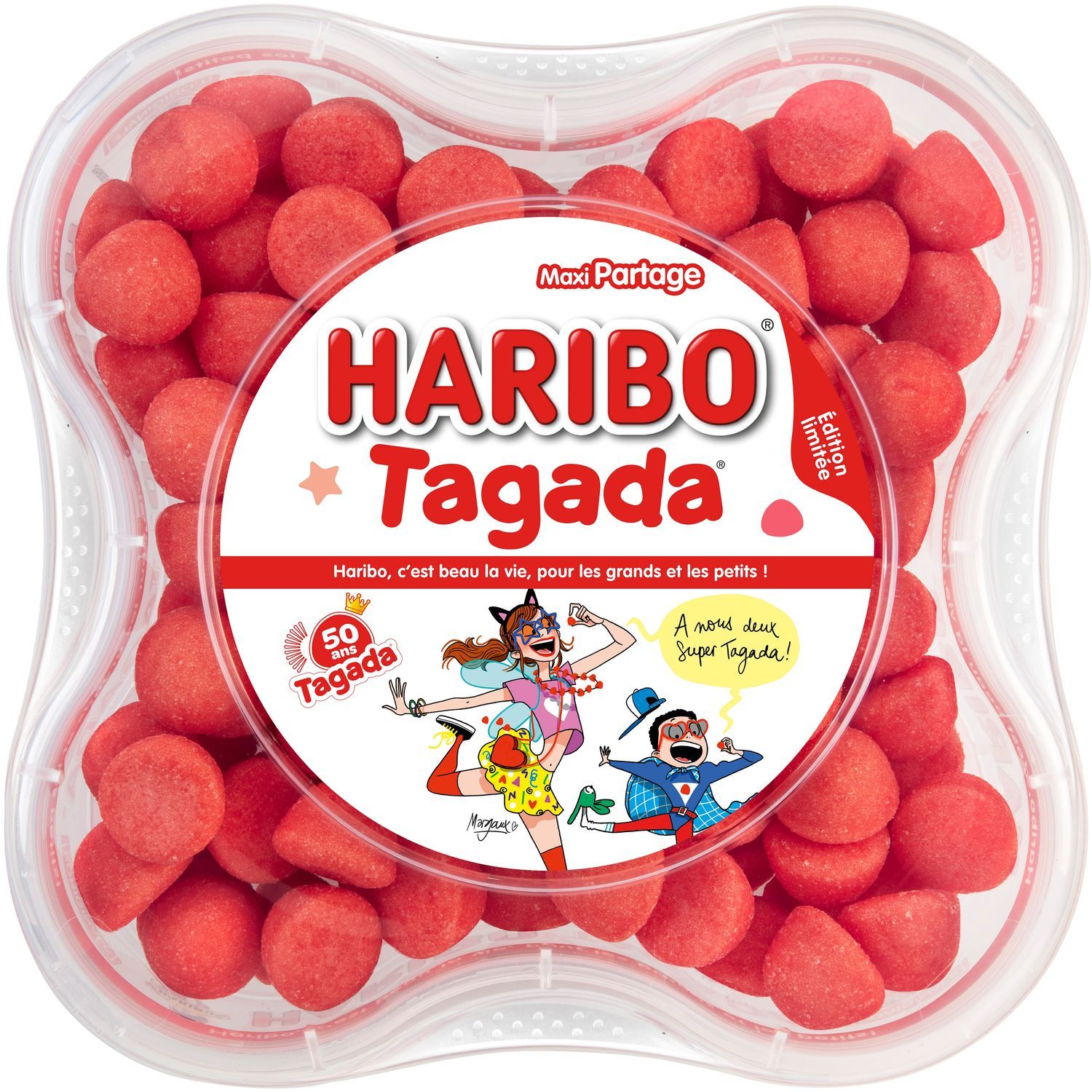 PLV gonflable Haribo fraise Tagada - Exocom