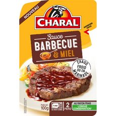 CHARAL Sauce barbecue et miel 2 personnes 100g